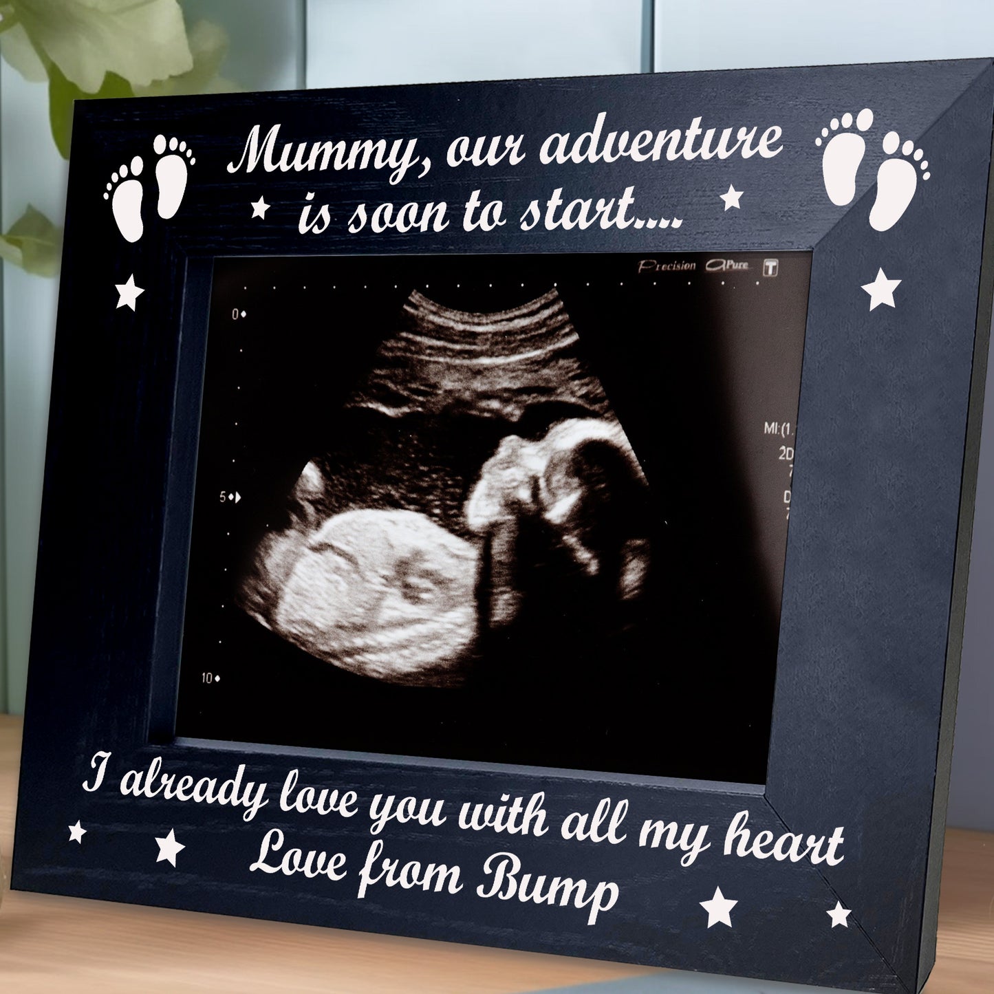 Mummy To Be Gift From Bump Wood Photo Frame Mummy To Be Birthday