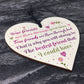 Best Friend Friendship Sign Wood Heart Plaque Birthday Gift