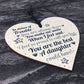Gifts For Dad Wooden Heart FATHERS DAY Birthday Gift For Him