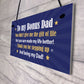 Step Dad Gifts Thank You Gift For Dad Bonus Dad Sign Fathers Day
