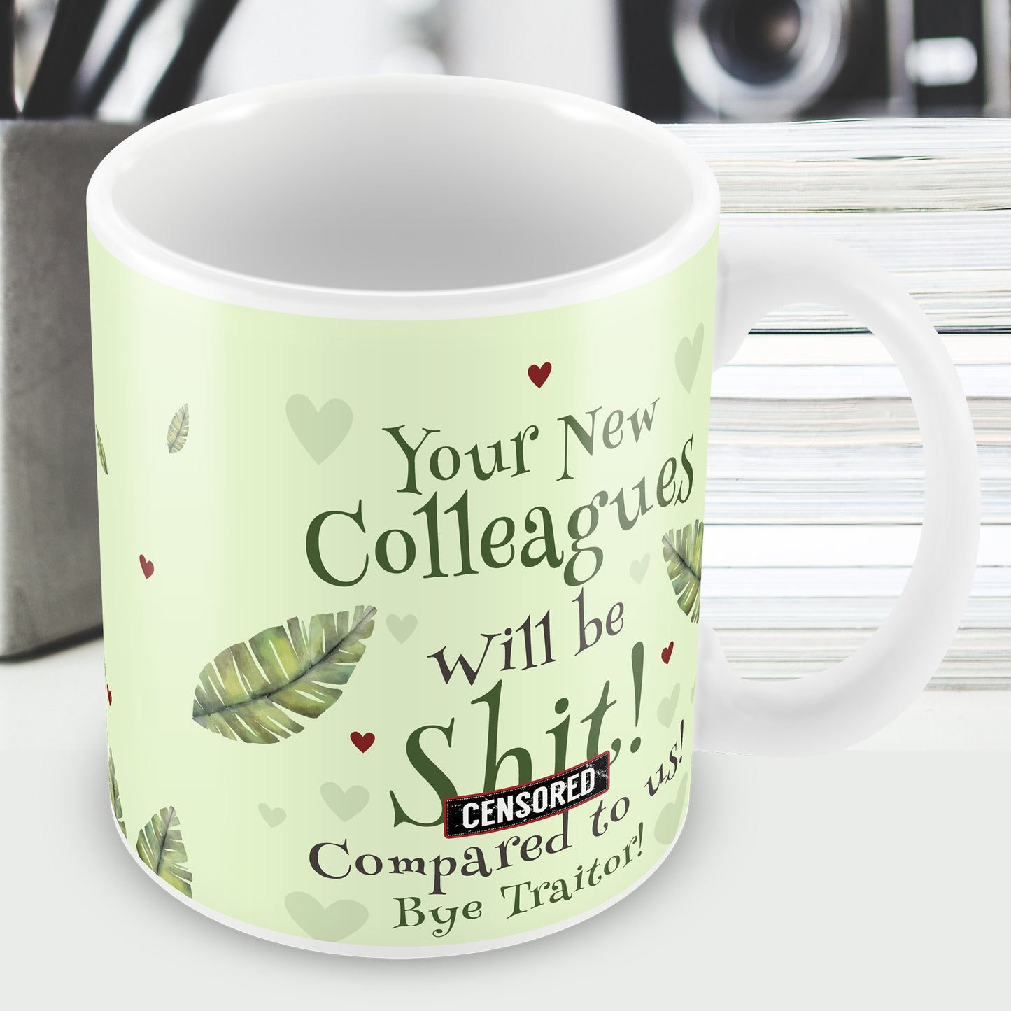 Funny Colleague Leaving Job Mug Novelty Gift Idea Good Luck Gift