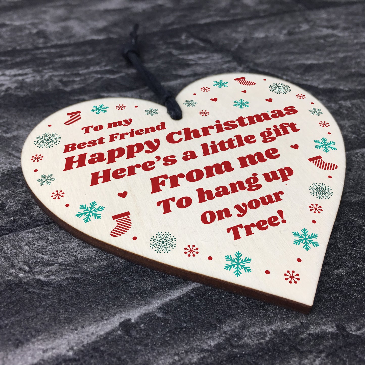 Best Friend Christmas Tree Decoration Gift For Friend Novelty