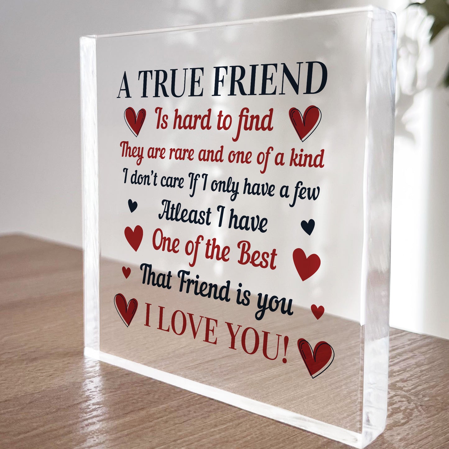 Best Friend Plaque Gift for a Friend Best Friend Gift For BFF