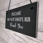 Do Not Disturb Thank You Door Sign Hotel Guest House Sign