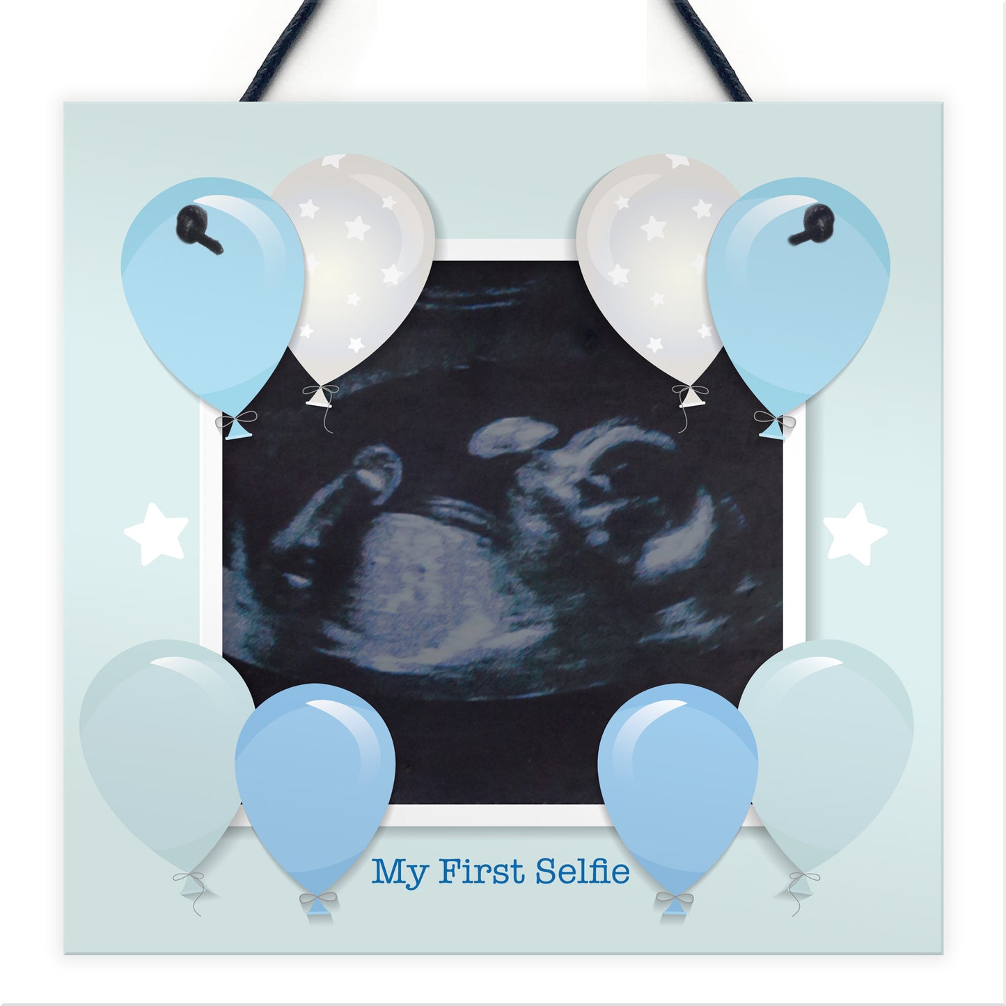 Baby Gift Square Ultrasound MY FIRST SELFIE Baby Newborn Gift