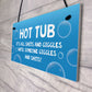 Hot Tub Garden Plaques Funny Hanging Signs For Hot Tub Home