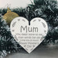 I Love You Mum Mothers Day Gift Engraved Heart Beautiful Gift