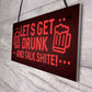 Funny Man Cave Sign Alcohol Beer Gift Home Bar Garden Sign