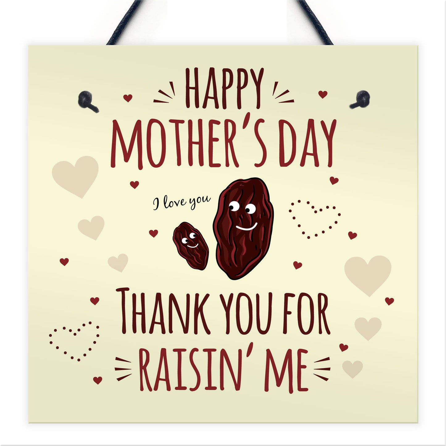 Funny Mothers Day Greetings Card Plaque Joke Gift For Mum