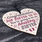 Big Sister To Be Gifts Congratulations Wooden Heart Mummy To Be