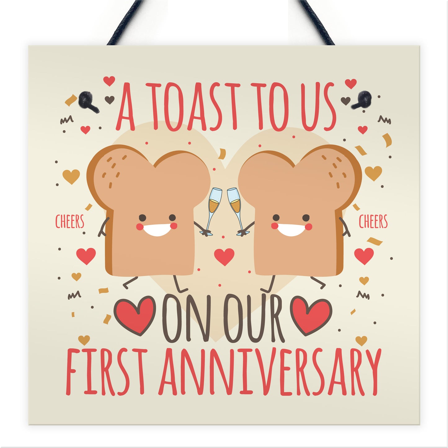 Funny Joke Anniversary Card For Him Her First Anniversary Gifts