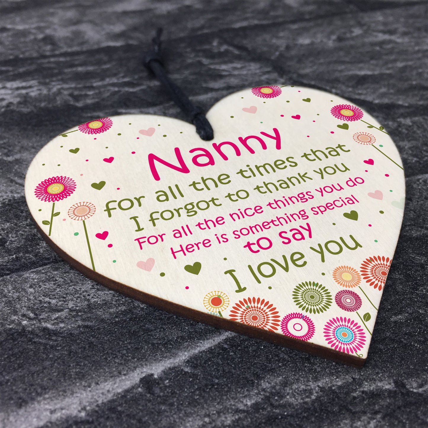 Personalised Nan Nanny Nana Nanna Birthday Christmas Gift